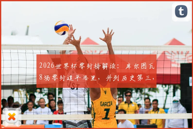 2026世界杯零封榜解读：库尔图瓦8场零封追平洛里，并列历史第三，浅析其关键战役与纪录前景